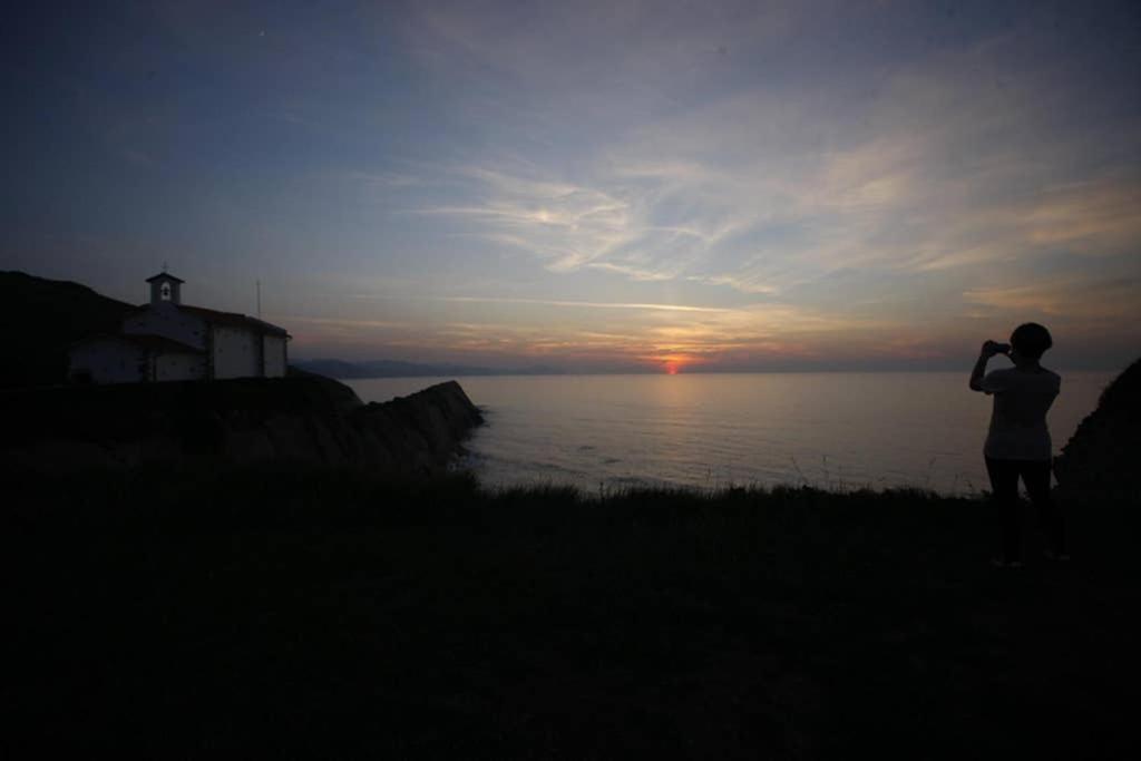 Apartmán 2 Habit, Sala, Terraza, Jardin, Parking Gratis Zumaia Exteriér fotografie