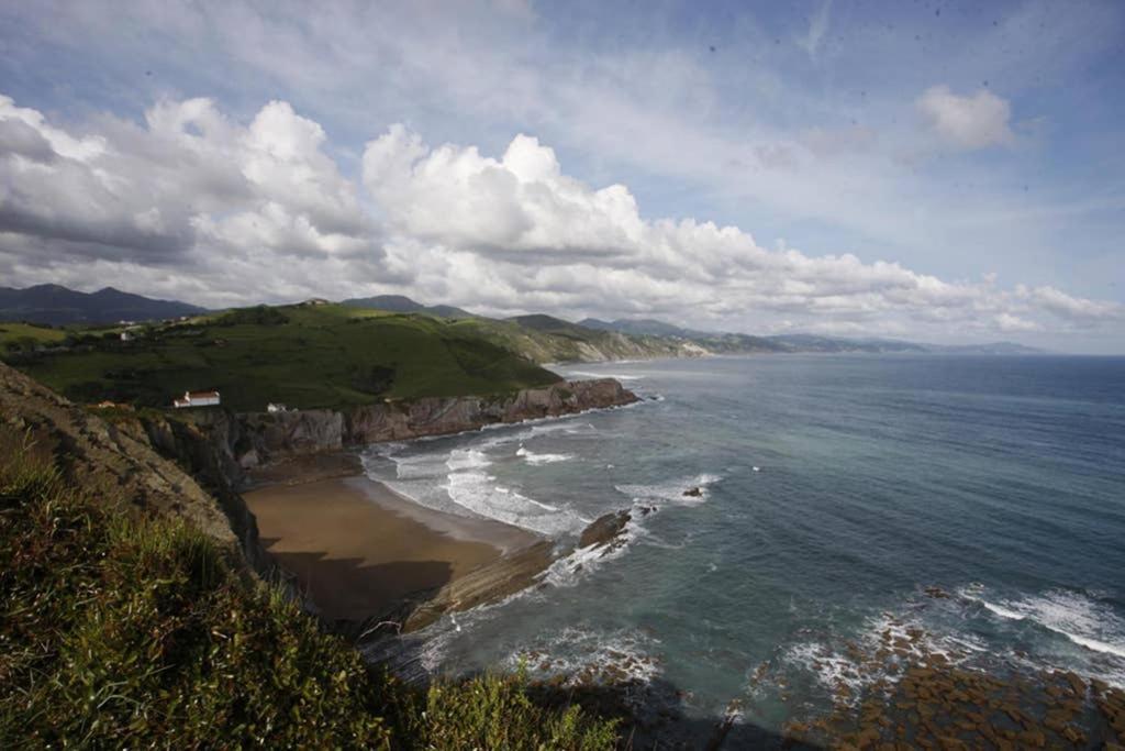 Apartmán 2 Habit, Sala, Terraza, Jardin, Parking Gratis Zumaia Exteriér fotografie